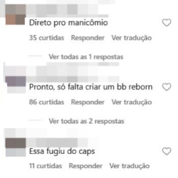 Internautas reagem - Foto: Instagram