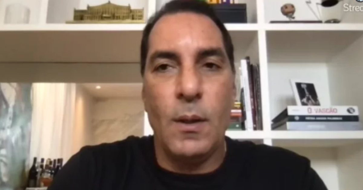 Edmundo comete gafe ao vivo e admite que já traiu a esposa - Foto: Reprodução