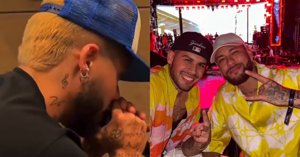 Zé Felipe lança hit em homenagem à mudança de Neymar e vira piada na web - Foto: Reprodução