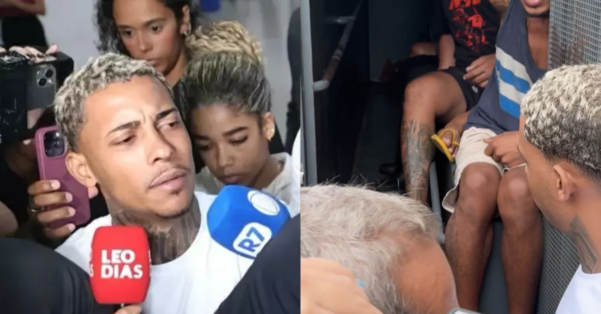 MC Poze é transferido para penitenciária em camburão com outros presos e alega perseguição - Foto: Reprodução