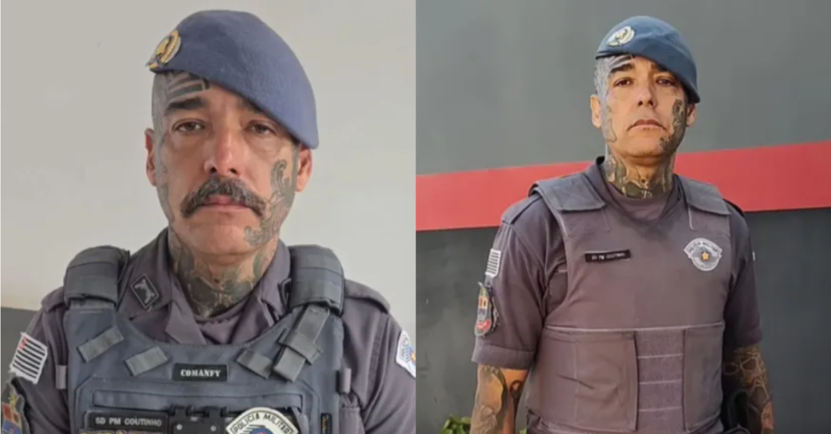 Paulo Rogério da Costa Coutinho, conhecido nas redes sociais como 'Demolidor', ganhou fama por divulgar e comentar vídeos de ações policiais — Foto: Reprodução/Instagram