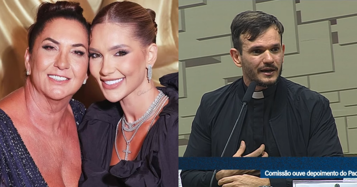 Padre Patrick responde mãe de Virginia - Foto: Reprodução