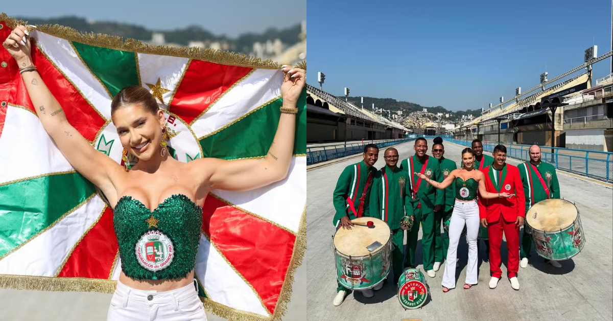 Virginia é a nova rainha de bateria da Grande Rio — Foto: Instagram