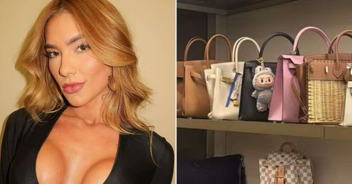 Virgínia Fonseca exibe coleção de bolsas de luxo avaliada em R$ 3,7 milhões