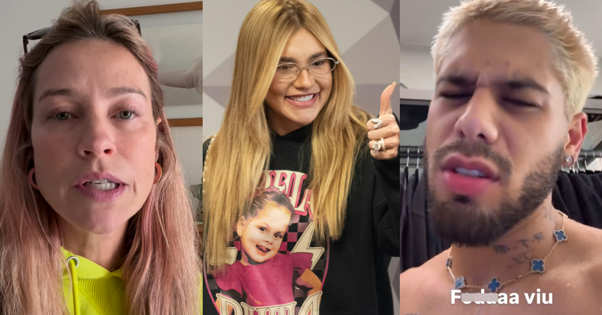 Comportamento de Virginia durante depoimento gera críticas de Luana Piovani; Zé Felipe e Poliana Rocha saem em defesa: “Amarga”