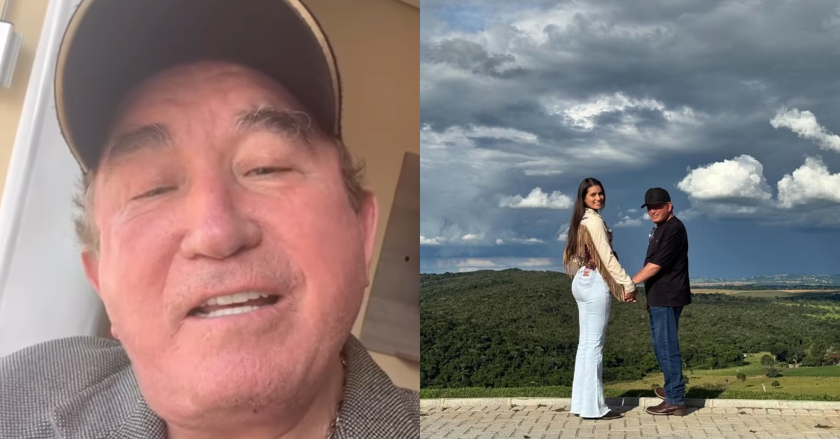 [VÍDEO] Amado Batista se manifesta sobre suposta crise conjugal e nega traição: “Deviam ter vergonha”