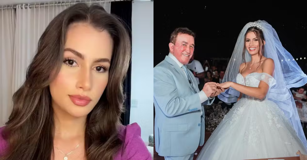 No Dia dos Namorados, Calita Franciele abriu o álbum de memórias com Amado Batista — Foto: Reprodução/Instagram