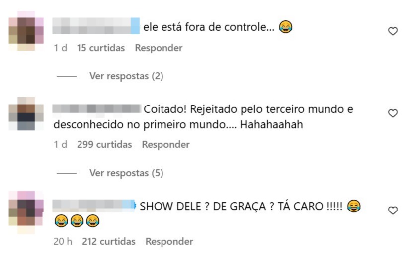 Reação da web - Foto: Instagram