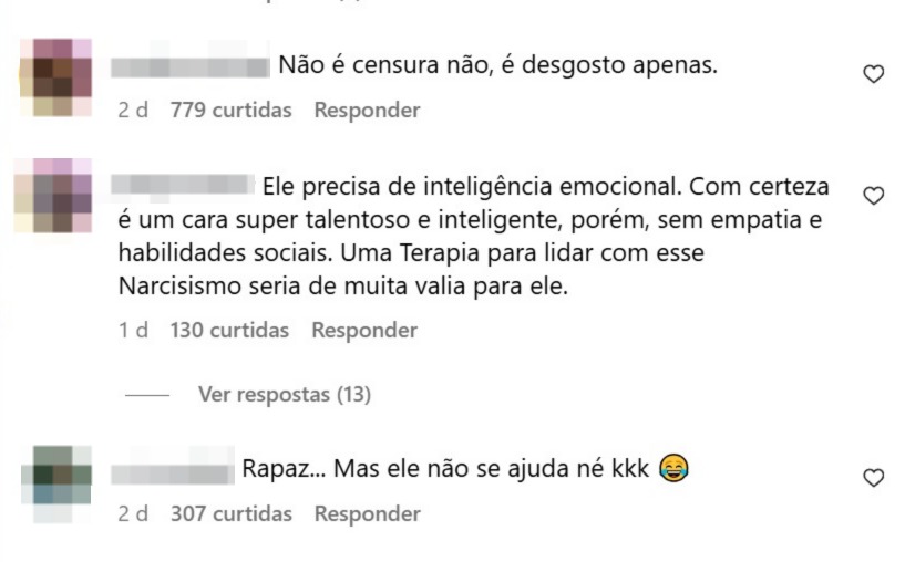 Internautas reagem - Foto: Instagram