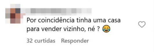 Internauta reage - Foto: Instagram