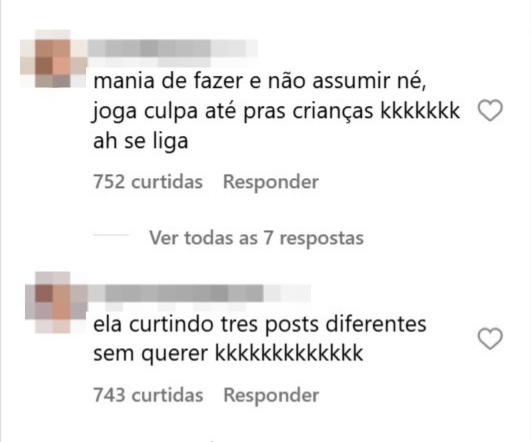 Reação da web - Foto: Instagram
