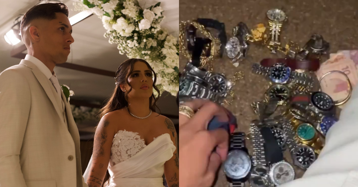 Influenciador rouba convidados durante o próprio casamento - Foto: Reprodução