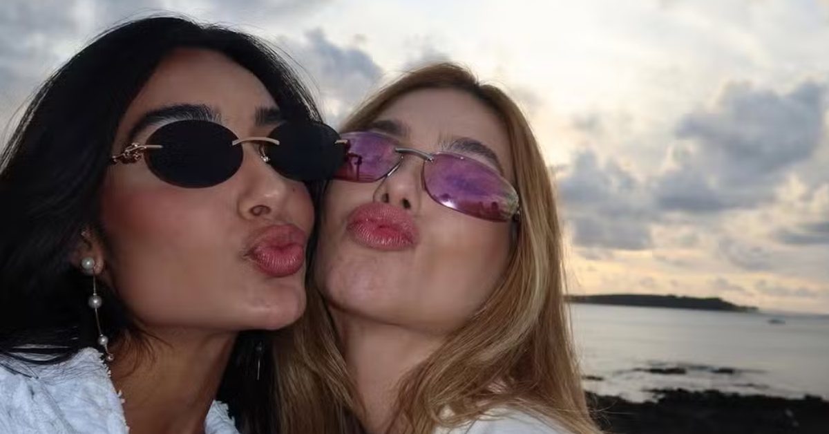 Virginia e a amiga, Duda Freire, reagem a boato de que estariam vivendo affair — Foto: Instagram