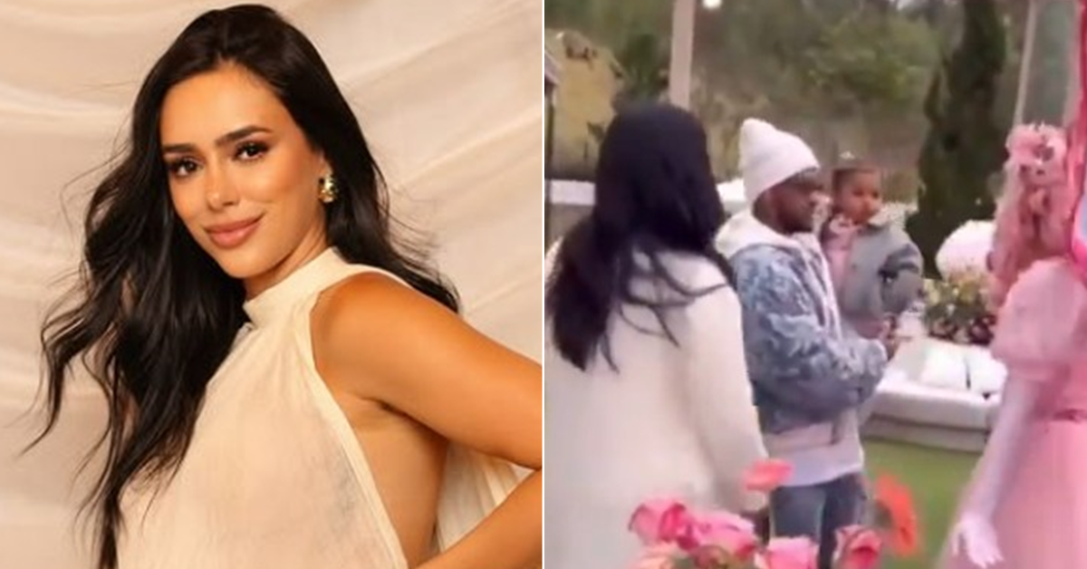 Bruna Biancardi é alvo de comentários ao comparecer à festa de Helena, filha de Neymar com Amanda Kimberly