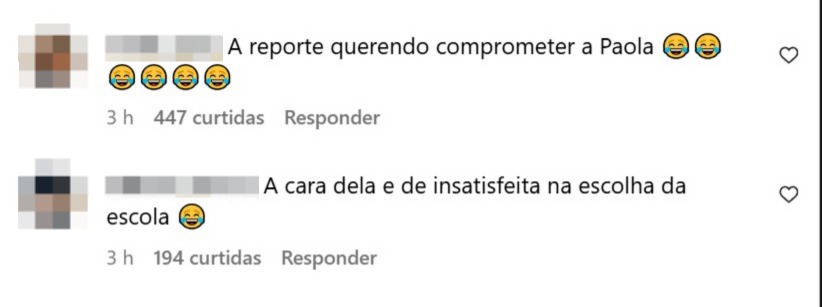 Internautas reagem - Foto: Instagram