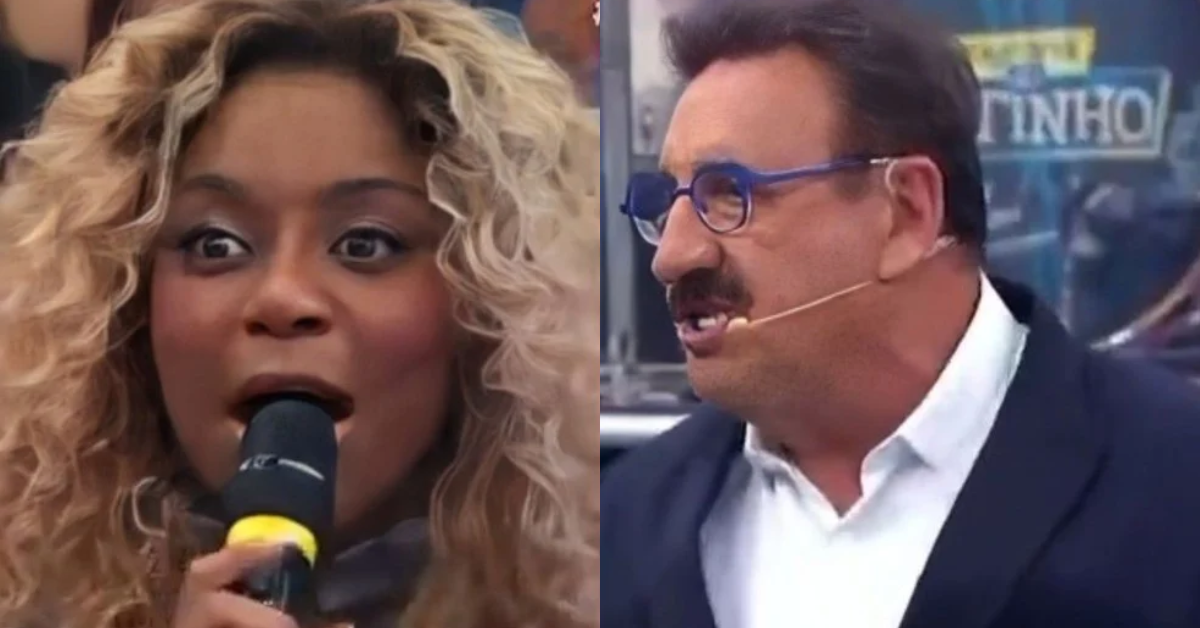 Cariúcha elogia beijo de João Augusto, e é pega de surpresa com alfinetada de Ratinho ao vivo - Foto: Reprodução