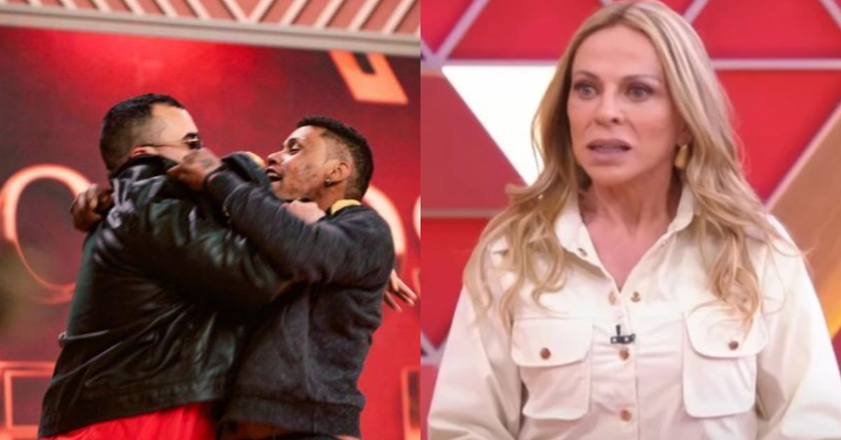 Participantes do 'Casos de Família' saem na mão durante o programa - Foto: Reprodução