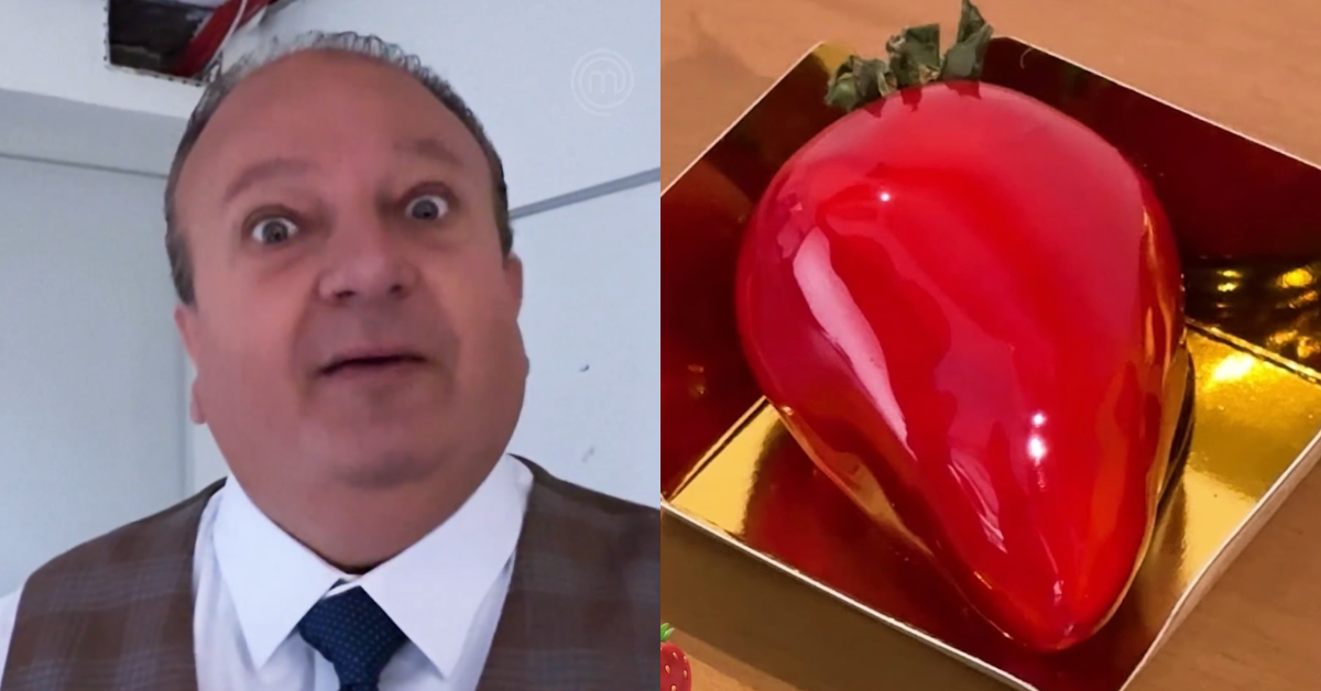 Erick Jacquin viraliza na web ao detonar o morango do amor - Foto: Reprodução