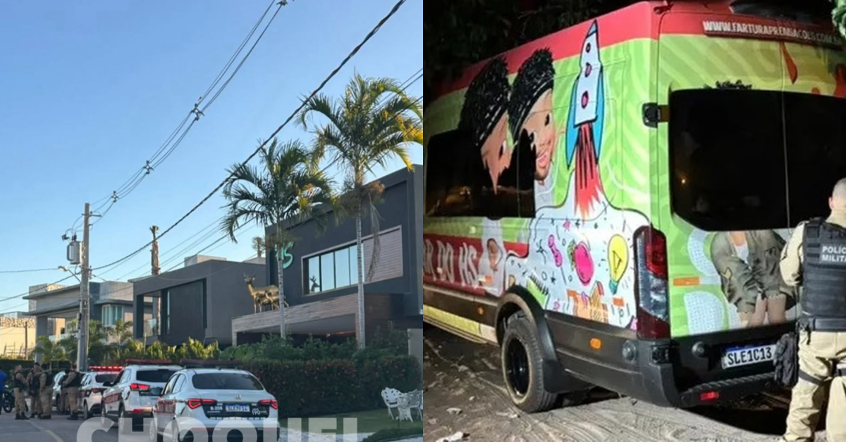 Hytalo Santos esvazia casa e foge com equipamentos para driblar polícia; van é encontrada abandonada perto de presídio - Foto: Reprodução