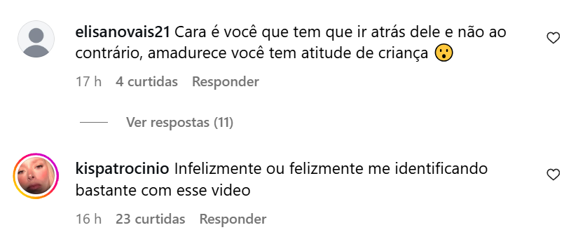 Reação da web - Foto: Instagram