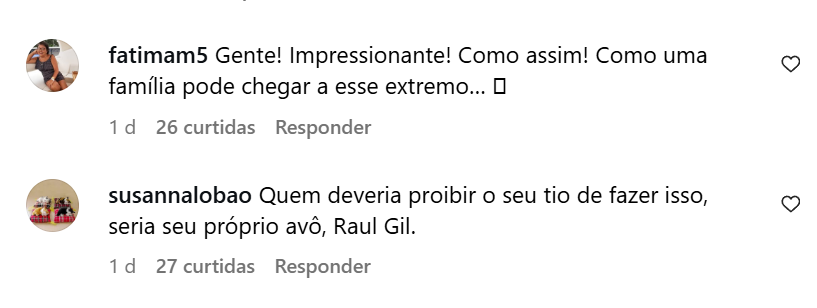Reação da web - Foto: Instagram