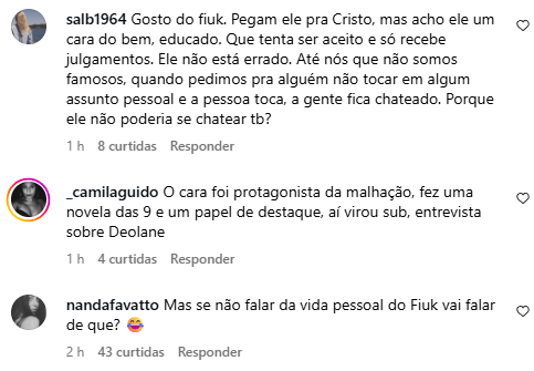 Internautas comentam - Foto: Instagram