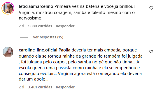 Reação da web - Foto: Instagram