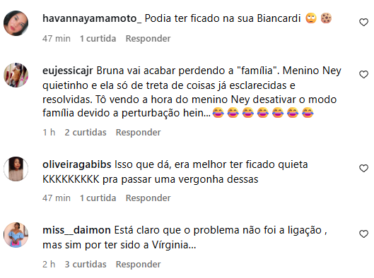Reação da web - Foto: Instagram