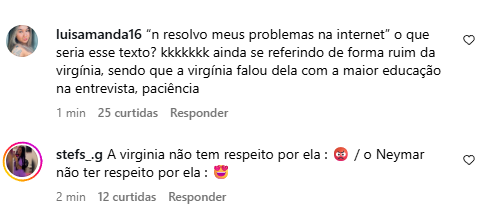 Internautas comentam - Foto: Instagram