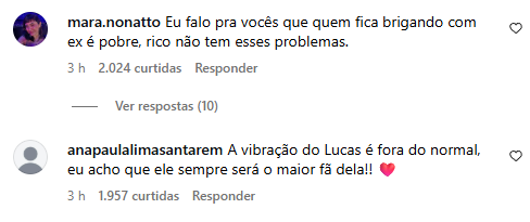 Internautas reagem - Foto: Instagram