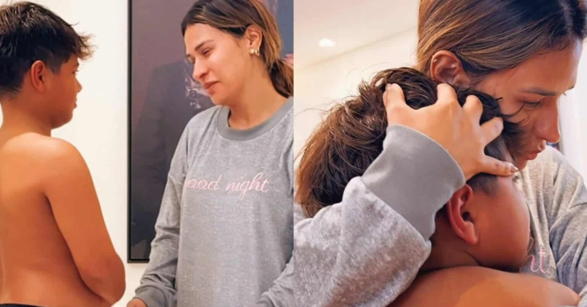 Filho de Simone Mendes tem choque de realidade ao saber do passado humilde da mãe - Foto: Reprodução
