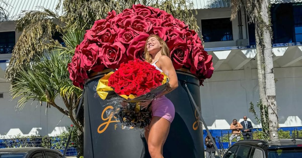 Caminhão de rosas vira febre entre celebridades - Foto: Reprodução