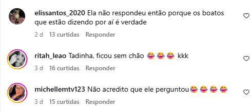 Internautas comentam - Foto: Instagram