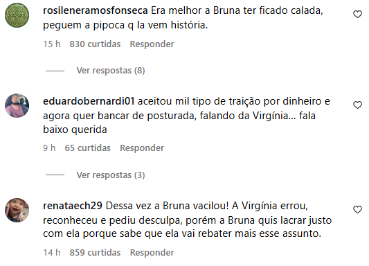 Internautas comentam - Foto: InstagramInternautas comentam - Foto: Instagram