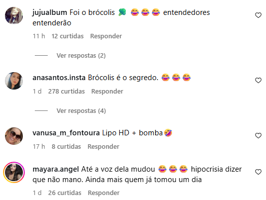Internautas comentam - Foto: Instagram