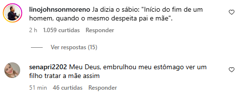 Reação da web - Foto: Instagram