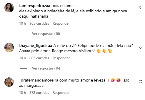 Internautas comentam - Foto: Instagram