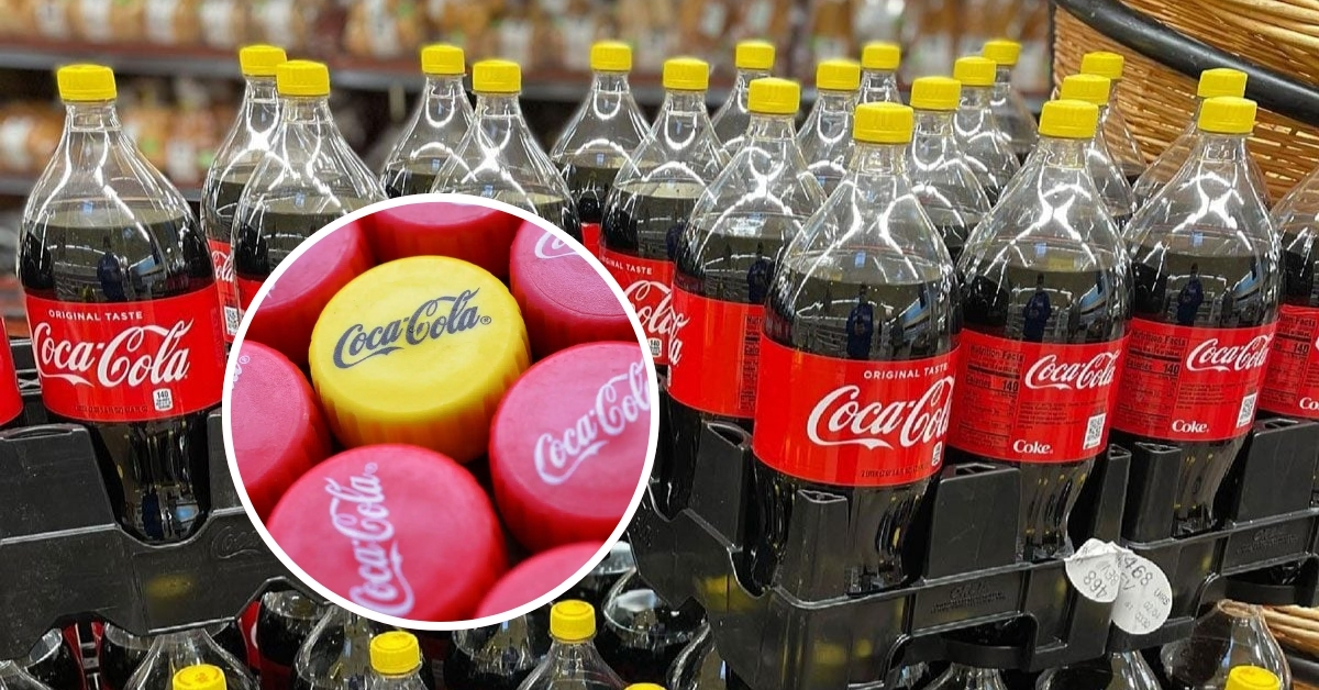 O mistério das tampas amarelas da Coca-Cola: o que elas realmente significam